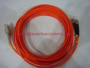 China SC/UPC-ST/UPC Multimode 62.5/125 Duplex 3.0mm 7m Patch Cord supplier