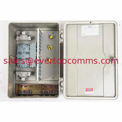 China 48 Ports SMC Wall / Pole Mounting Total Enclosed Structure Fiber Box Optical Terminal Box supplier