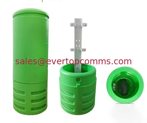 China Fiber Optic Cable Green protection Box with Box and 1X16 Fiber Optic Splitter supplier