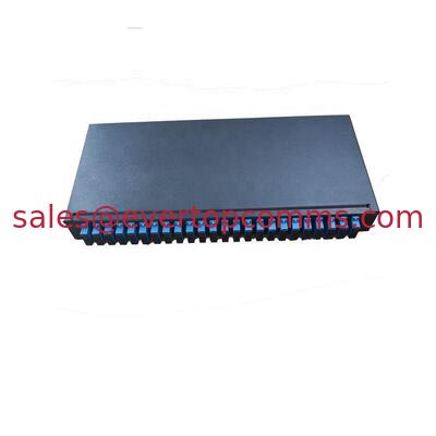 China 482*200*45mm Dimension 24 Port 48 Core 1U Rack Type SC Duplex Fiber Optic Patch Panel with Adapters supplier