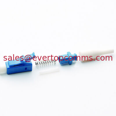 China LC UPC SM 0.9mm Fiber Optical Connector unassembled supplier