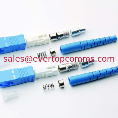 China SC SM MM UPC APC Convenient Maintaining Easy Using 3.0mm Fiber Optic Connector supplier