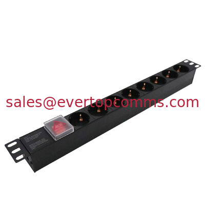 China 19 Inches Aluminum Power Distribution Units PUD for Network Cabinet  Germany France Europe  America supplier