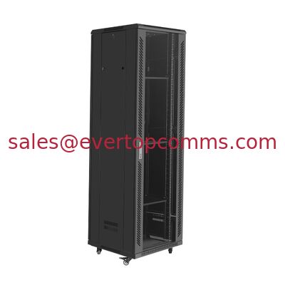 China 47U Network Mesh Door 19 Inch 600*600mm 47U Floor Server Cabinet Equipment supplier
