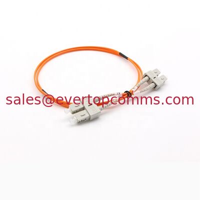 China Multimode 50/125 Duplex 1m  2.0mm SC/UPC-SC/UPC Optical Patch Cord supplier
