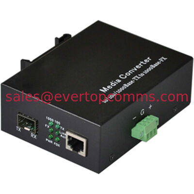 China Industrial Gigabit Excellent Stability And Reliability fiber optic media converter supplier