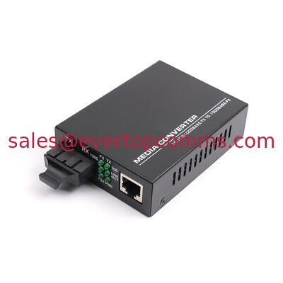 China Media Converter SM DUPLEX SC PORT 10/100/1000 20KM supplier