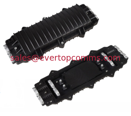 fiber optic splice closure in-line horizontal ETC-F010 2 in 2 out supplier
