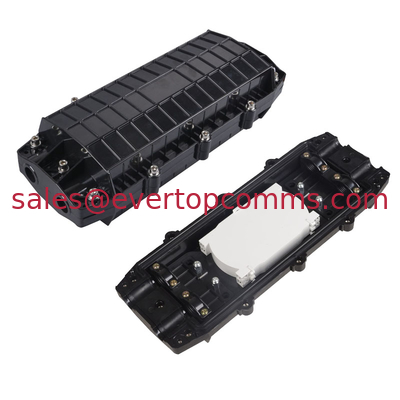 fiber optic splice closure in-line horizontal ETC-F011 2 in 2 out supplier