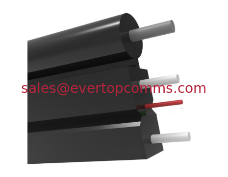 G657A2 Optical Fiber Optic Drop Cable Singlemode 1 Core LSZH Outdoor Indoor Rollers Message 1km/Reel supplier