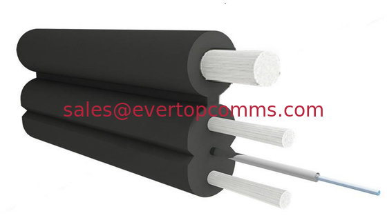 G657A2 Optical Fiber Optic Drop Cable Singlemode 1 Core LSZH Outdoor Indoor Rollers Message 1km/Reel supplier