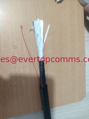 GYFTY53 Evertop 48 Core Outdoor Fiber Optic Cable SM G652D Solid Conductor Steel Tape Armored Direct-buried PE supplier