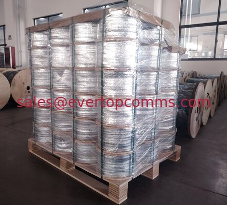 Outdoor FTTH  Drop Optical Fiber Cable G657A1 SM SX 1 Core LSZH  3 Steel Wire 2X5mm Flat Cable supplier
