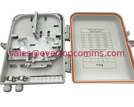 1 X 16 Optical Distribution Box 16 Core FTTH Terminal Box FDB white supplier