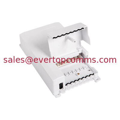 8 Ports White Fiber Optic Terminal Box Distribution Box FTTH BOX supplier