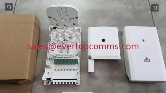 8 Ports White Fiber Optic Terminal Box Distribution Box FTTH BOX supplier