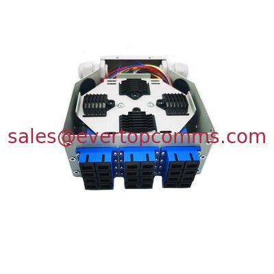 Hot Sale 6 Port 8 Port 12 Port Din Rail Metal  Patch Panel Splice Box Terminal Box supplier