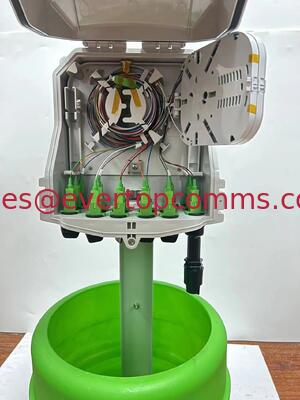 Fiber Optic Cable Green protection Box with Box and 1X16 Fiber Optic Splitter supplier