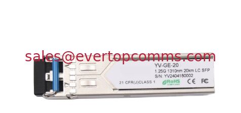 LC Port  Double Fiber SFP 1.25G 80km Optical Transceiver Module   1310/1550nm Fiber Optic Transceivers OEM Manufacturer supplier