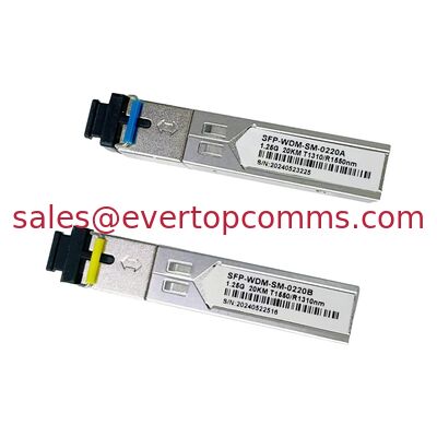 SC Port  Single Fiber SFP 1.25G 20km Optical Transceiver Module   1310/1550nm Fiber Optic Transceivers OEM Manufacturer supplier