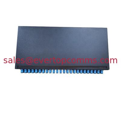 482*200*45mm Dimension 24 Port 48 Core 1U Rack Type SC Duplex Fiber Optic Patch Panel with Adapters supplier