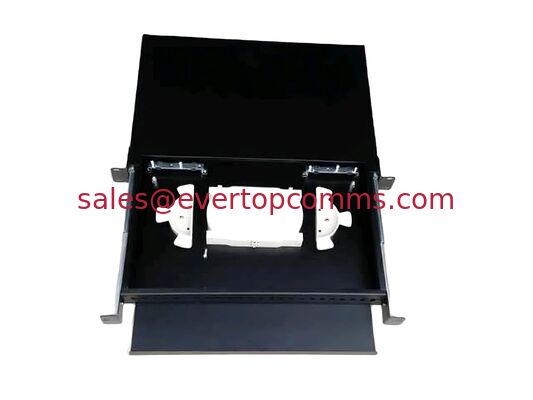 1U Fiber Optic Patch Panel SC/APC Optical Drawer  LC DUPLEX  Rackmount Server ODF Fibre for FTTH GSM Network ,empty supplier