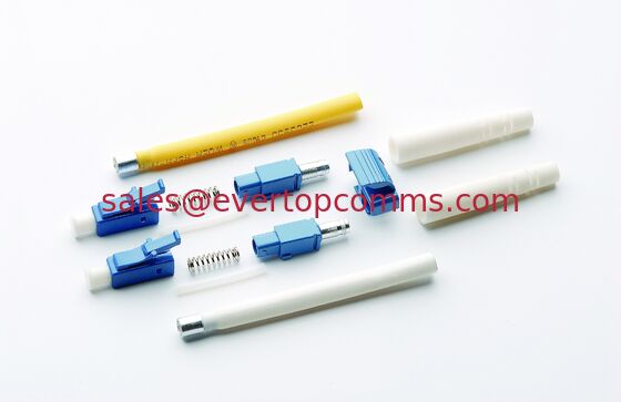 LC UPC SM 0.9mm Fiber Optical Connector unassembled supplier