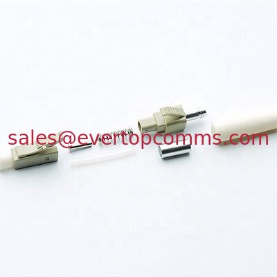 LC PC Multimode 2.0mm Fiber Optical Connector unassembled supplier