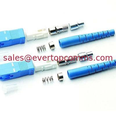 SC APC UPC Single Mode Multimode Fiber Optic Connector 2.0mm 3.0mm unassembled supplier