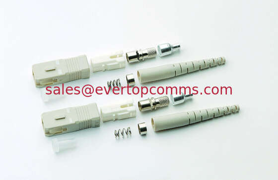 SC SM MM UPC APC Convenient Maintaining Easy Using 3.0mm Fiber Optic Connector supplier
