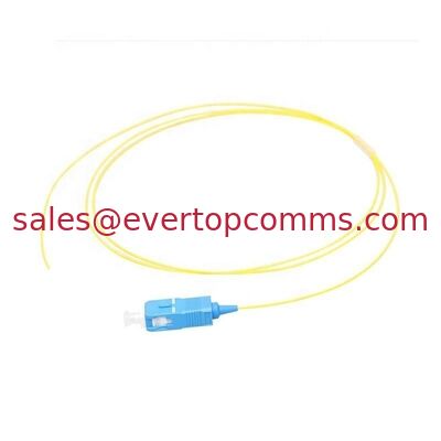 SCAPC SC PC SM 0.9mm 1m G652D PVC Yellow Jacket Fiber Optic Pigtail supplier