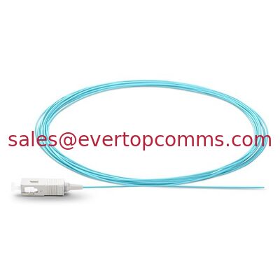 SC/UPC Fiber Optic Pigtail 0.9mm Multimode OM3 Aqua 1M supplier