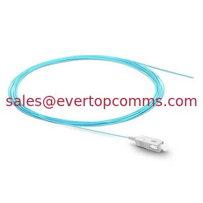 SC/UPC Fiber Optic Pigtail 0.9mm Multimode OM3 Aqua 1M supplier