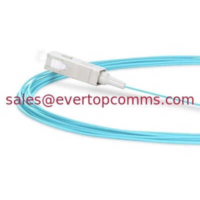 SC/UPC Fiber Optic Pigtail 0.9mm Multimode OM3 Aqua 1M supplier