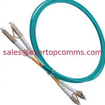 LC-LC Fiber Optic Patch Cord MM 50/125 LC Duplex DOBLE   OM3 Aqua  3M supplier
