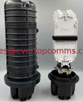 Vertical Fiber Optic Cable Splice Closure Dome Box ETC-F106M 96 Core 144 Core to 288 Core supplier