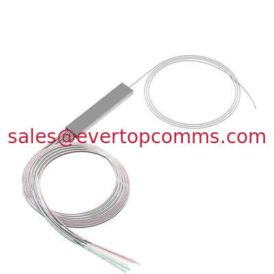 STEEL Tube Type G657A  1m 0.9mm 1*2  1*4 1 * 8 Optical Fibre PLC Splitter Without Connectors supplier