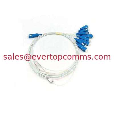 G657A Steel Tube Type SC UPC Connector 1m 0.9mm 1 X 8 Optical Fibre PLC Splitter supplier