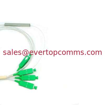 G657A 1 * 4 Steel Tube Type  SC / APC Connector 1m 0.9mm PLC Optical Fiber Splitter supplier