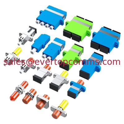 SC to SC SM Ear/flange Low Insertion Loss Optical Fiber Adapter supplier