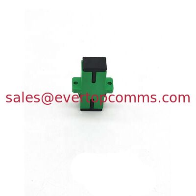 Blue Green ceramic PVC Singlemode Simplex SC/PC SC/APC Fiber Optical Adapter Optical coupler with ear supplier