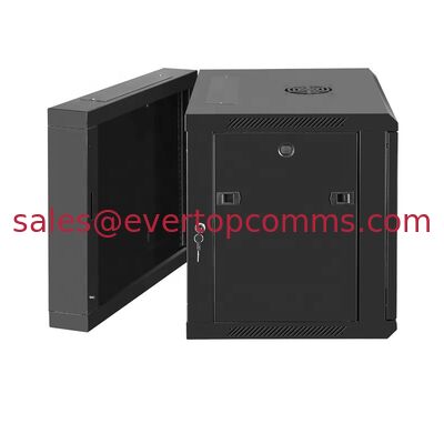 Safe protection Broadband Network 600*550mm Swing Wall 12u Rack Cabinet supplier