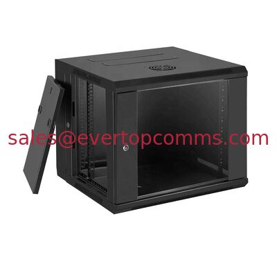 Safe protection Broadband Network 600*550mm Swing Wall 12u Rack Cabinet supplier
