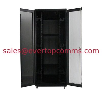 42U 600x600mm standing network cabinet Metal ventilation mesh door supplier