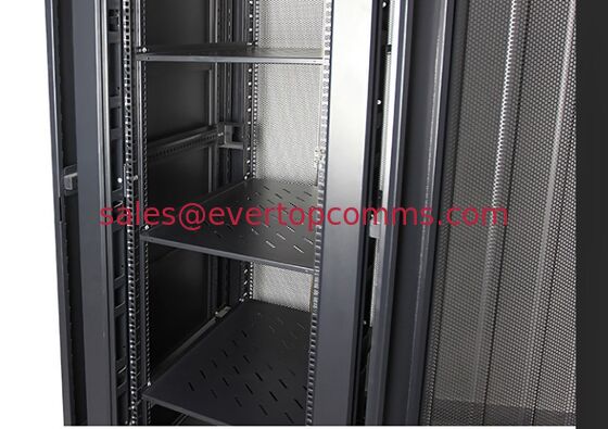 42U 600x600mm standing network cabinet Metal ventilation mesh door supplier