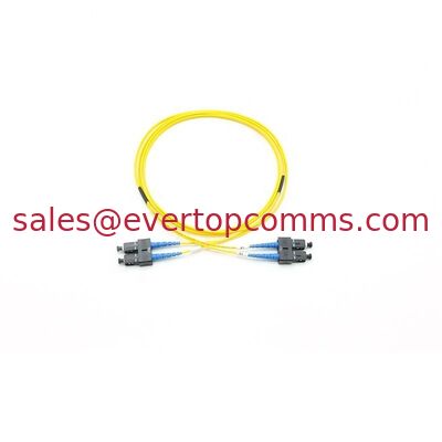 Singlemode  2.0mm Duplex 2m Black Connectors SCPC-SCPC Fiber Optical Patch Cord supplier