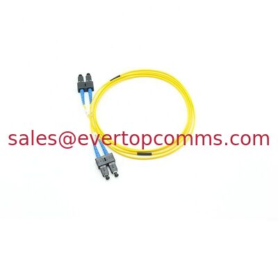 Singlemode  2.0mm Duplex 2m Black Connectors SCPC-SCPC Fiber Optical Patch Cord supplier