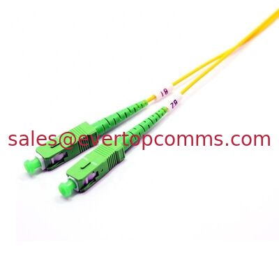 Singlemode Duplex 3m 5m 10m 15m 2.0mm 3.0mm 1.6mm 1.8mm SC/APC-SC/APC Fiber Optic Patch Cord supplier