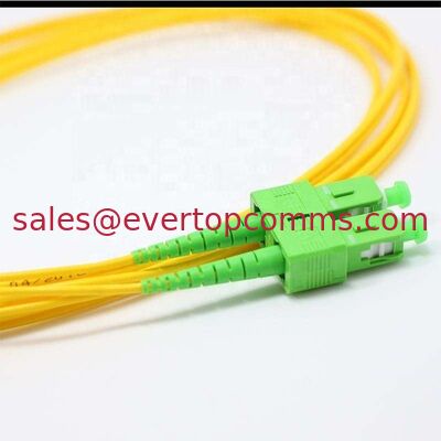 Singlemode Duplex 3m 5m 10m 15m 2.0mm 3.0mm 1.6mm 1.8mm SC/APC-SC/APC Fiber Optic Patch Cord supplier