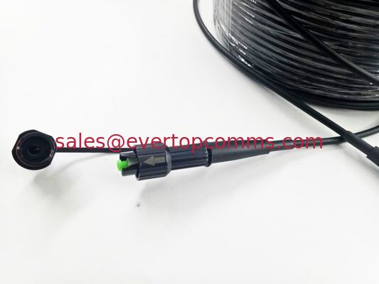 SC/APC-SC/APC Waterproof Mini Connector Parch Cord 5.0mm Double Sheath Cable 5M-200M supplier